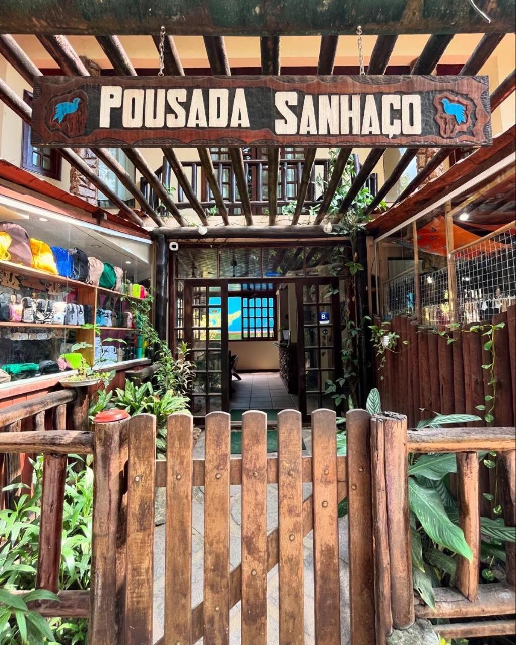 Pousada Sanhaco Vila do Abraao Ngoại thất bức ảnh